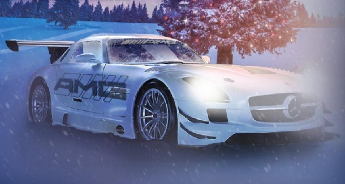Noël 2012: la Mercedes SLS AMG GT3 peut servir de four pour vos sablés!