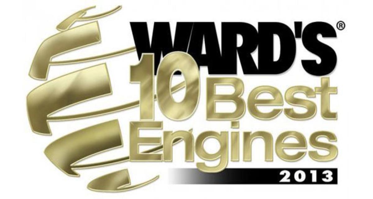 Les 10 meilleurs moteurs de l'année 2013 aux USA selon Ward's Auto