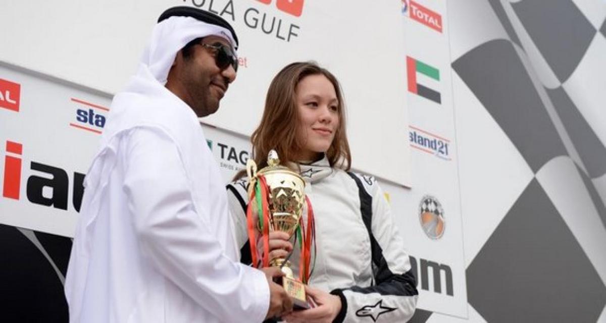 FG1000 2012-2013 à Dubaï: Natasha Seatter reçue 6 sur 6