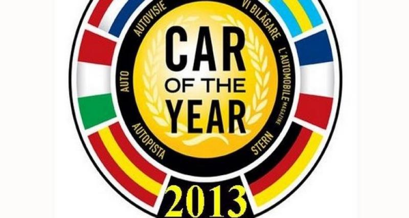  - Car of the Year 2013 : les huit finalistes connues