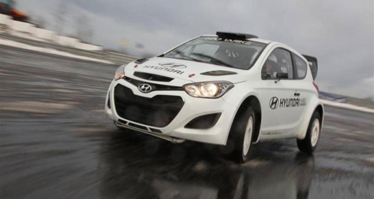 WRC : Hyundai fait rouler son i20 WRC