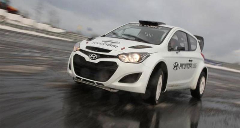 - WRC : Hyundai fait rouler son i20 WRC