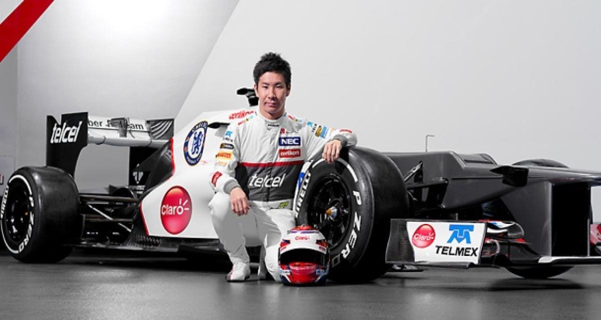 F1 : Kamui Kobayashi abandonne pour 2013
