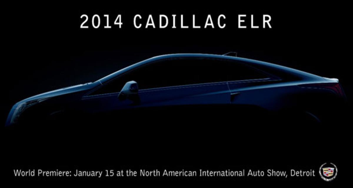 Détroit 2013 : Cadillac ELR