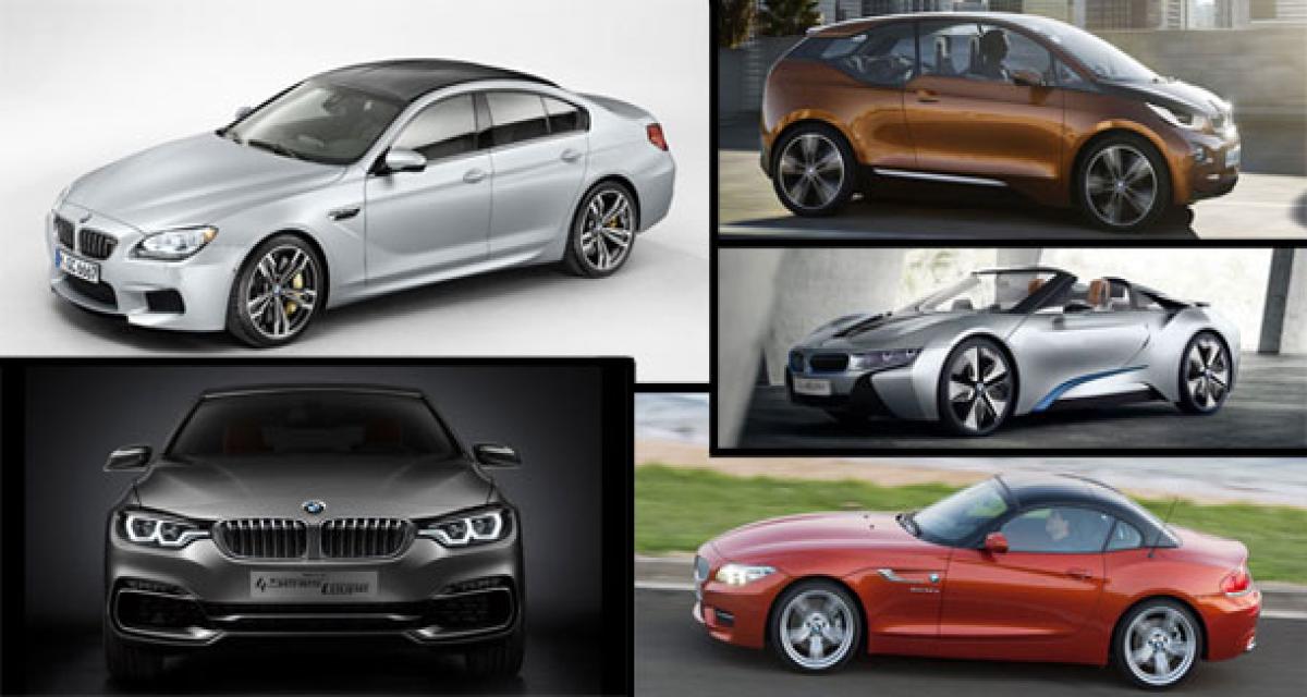 Détroit 2013 : le programme complet de BMW