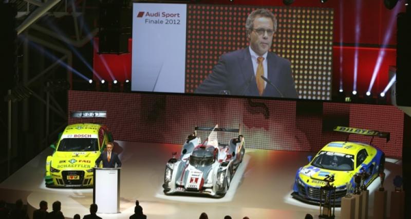  - Audi dévoile son programme sportif pour 2013