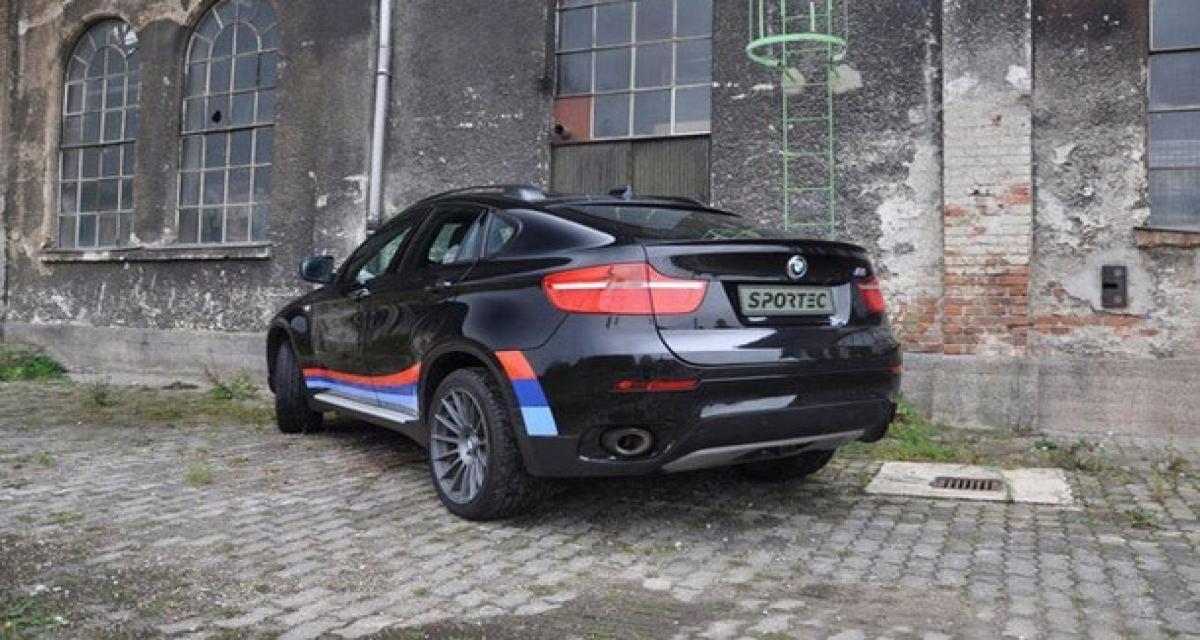 Sportec s'attaque au diesel avec le BMW X6