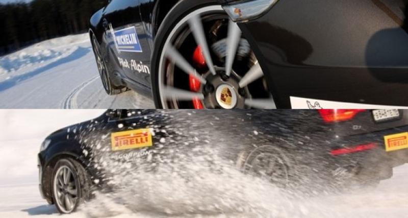  - Pirelli Scorpion Winter, Michelin Pilot Alpin 4 et Latitude Alpin 2 : chaussettes d'hiver pour grosses voitures
