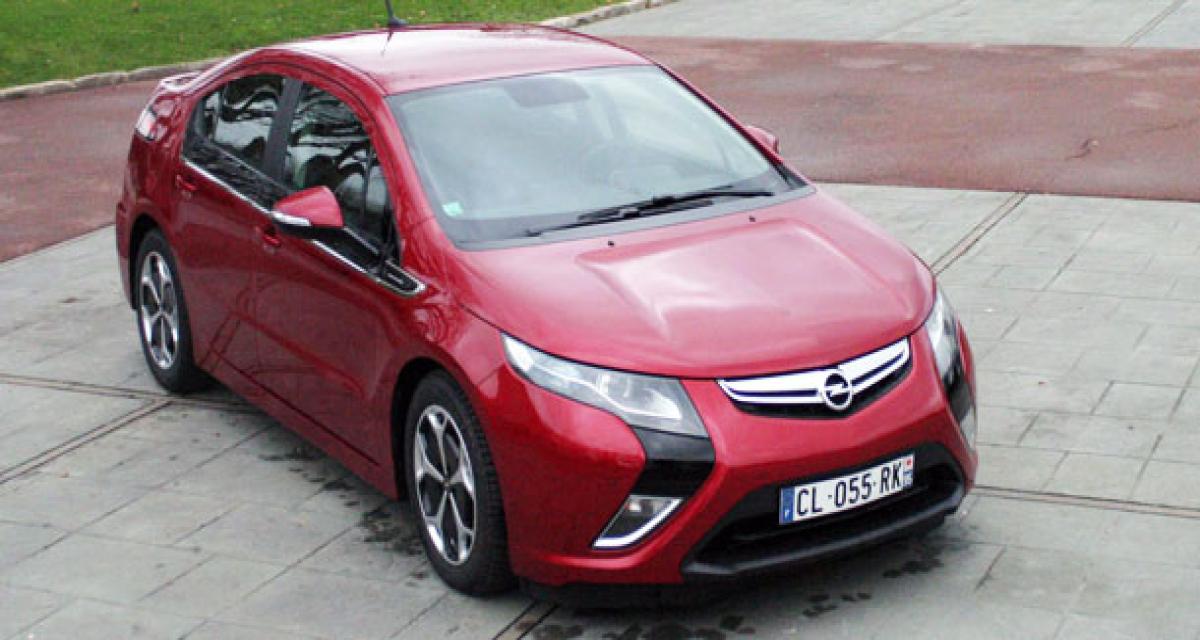 Essai électrique : l’Opel Ampera à l’épreuve