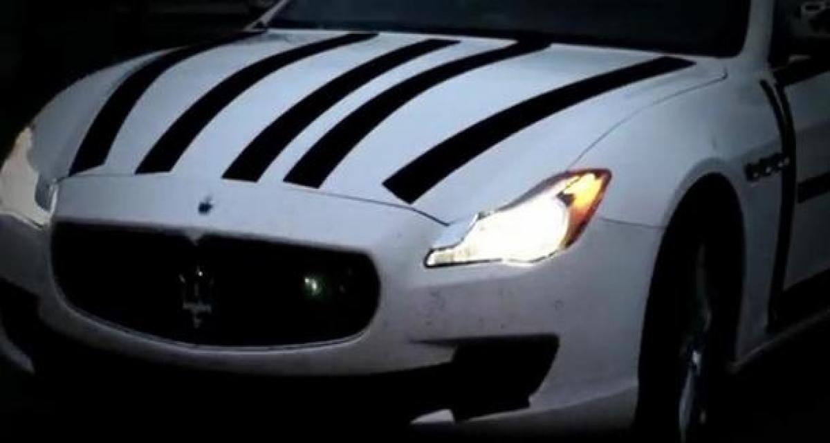 Maserati Quattroporte : essais nocturnes (vidéo)