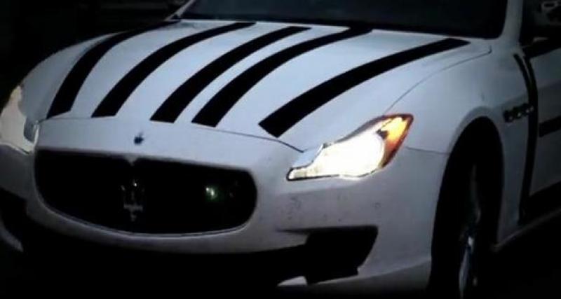  - Maserati Quattroporte : essais nocturnes (vidéo)