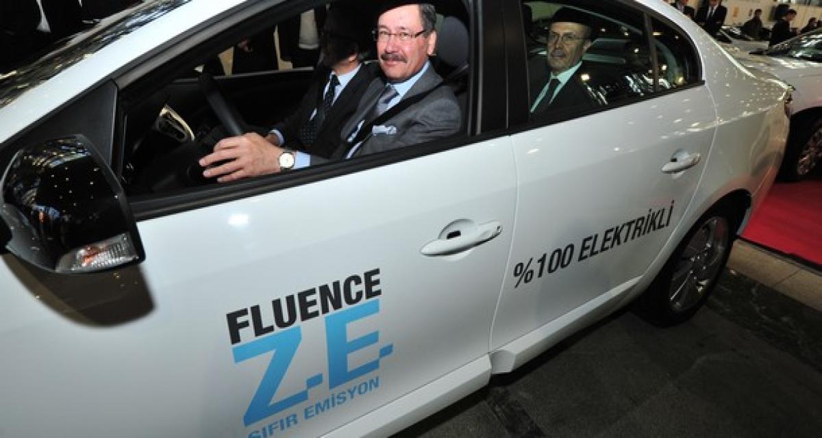 Ankara opte pour la Renault Fluence Z.E
