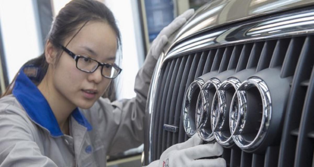 Audi: 400 000 ventes en Chine