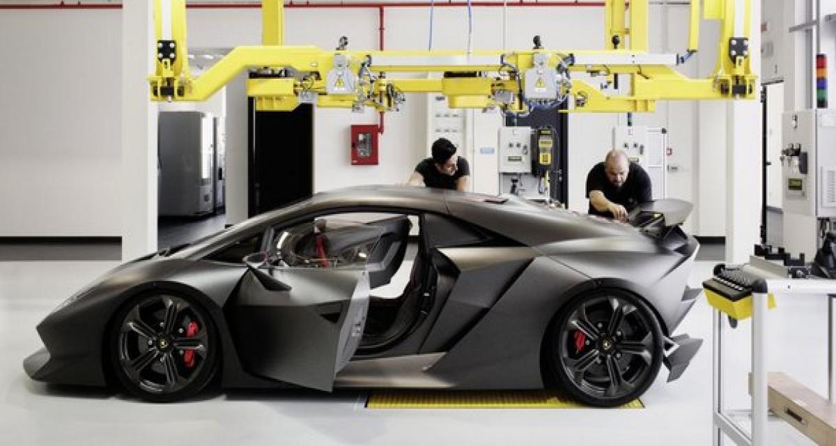 Lamborghini Sesto Elemento : en route...