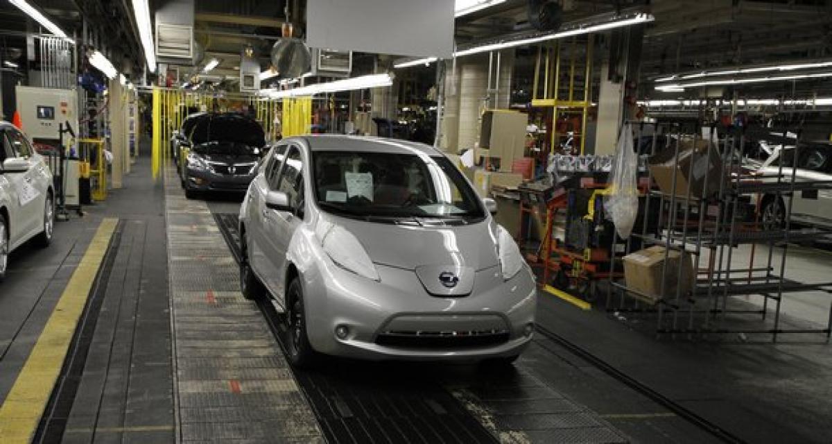 Nissan Leaf : la production américaine a débuté