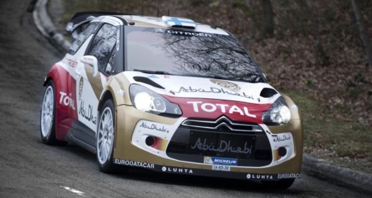 WRC 2013 : Hirvonen détruit sa DS3 WRC en essais