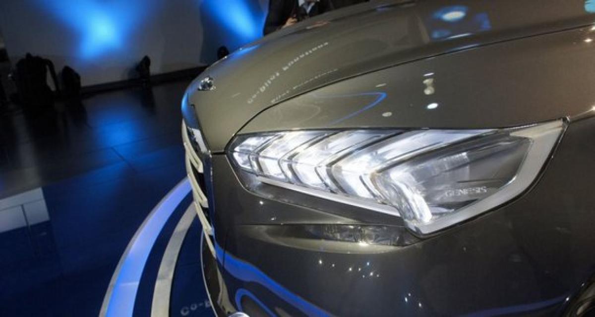 Detroit 2013 live : Hyundai HCD-14 Genesis Concept