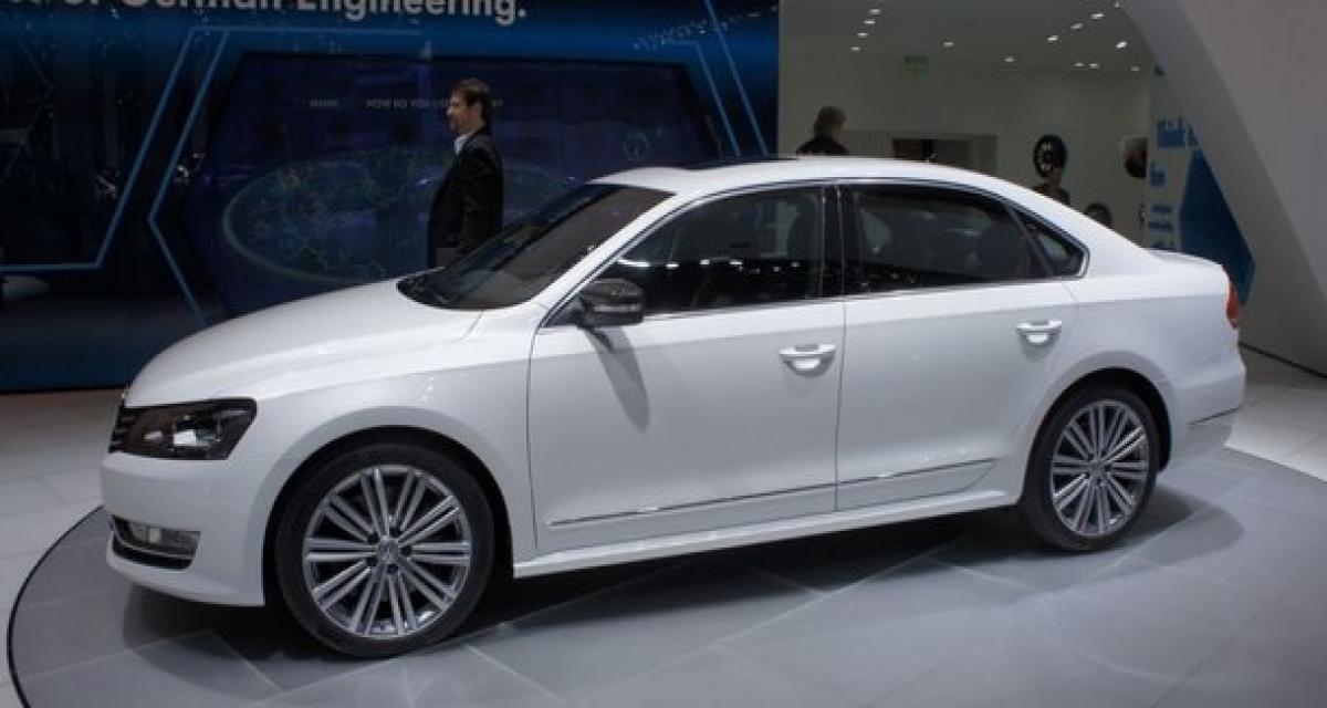 Detroit 2013 live : Volkswagen Passat Performance Concept