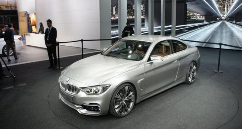  - Détroit 2013 live : BMW Série 4 Coupé Concept
