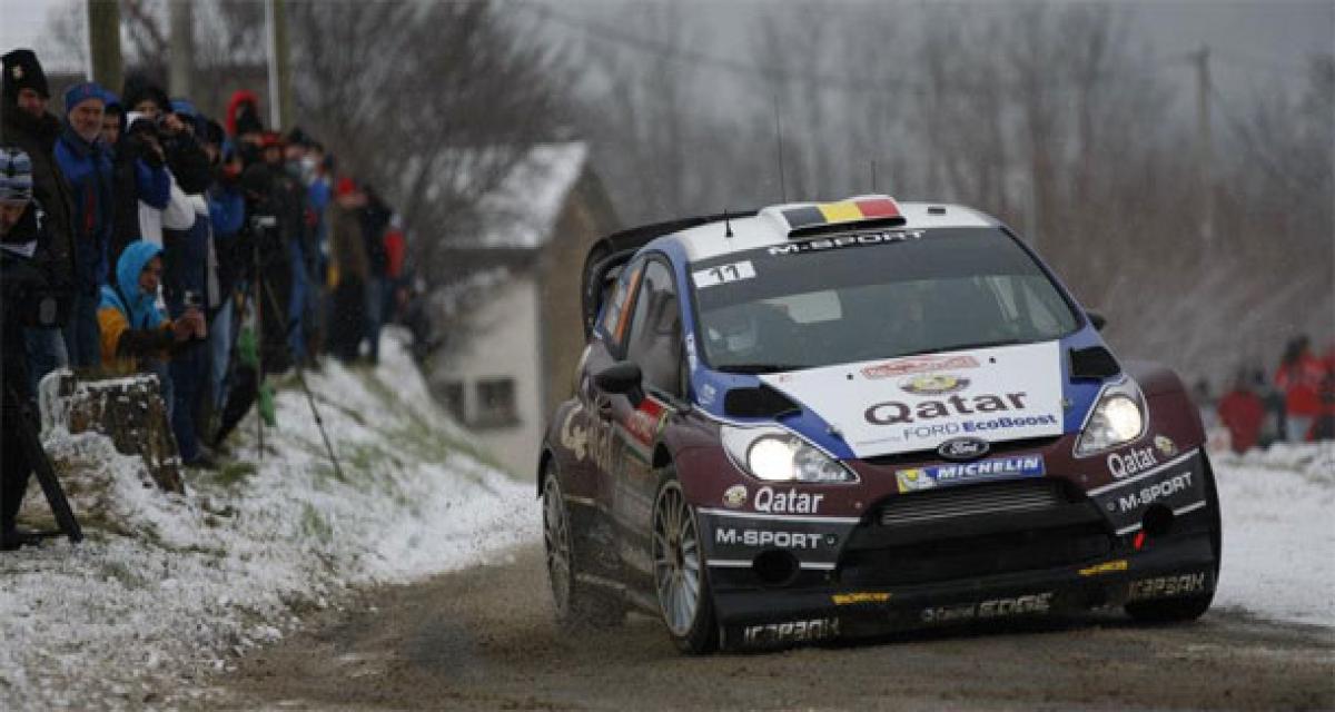 WRC : Thierry Neuville en tête du shakedown du Monte-Carlo