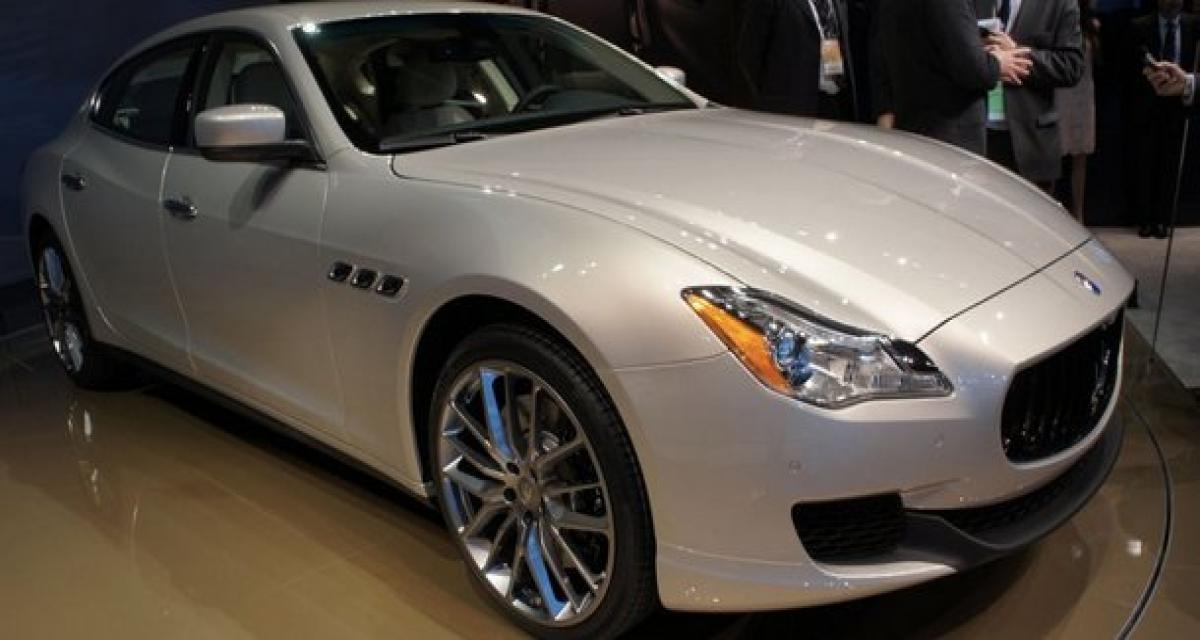 Maserati Quattroporte : par ici l'addition