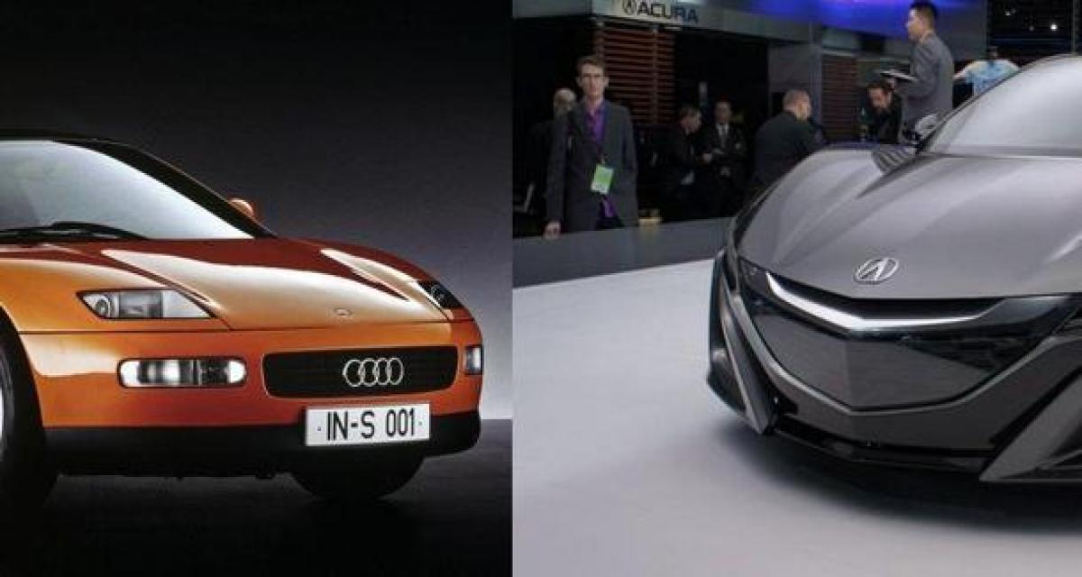 La NSX rappelle des souvenirs chez Audi ?