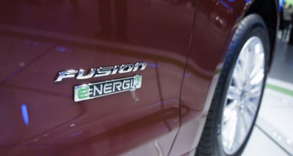 Detroit 2013 live : Ford Fusion Energi
