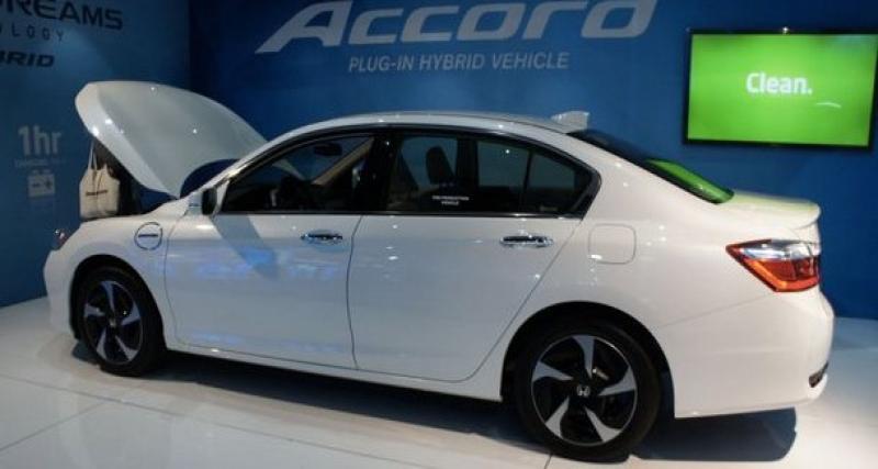  - Honda Accord plug-in Hybrid : les chiffres de l'EPA