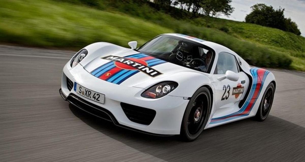 Porsche 918 Spyder : 845 000 billets verts au minimum