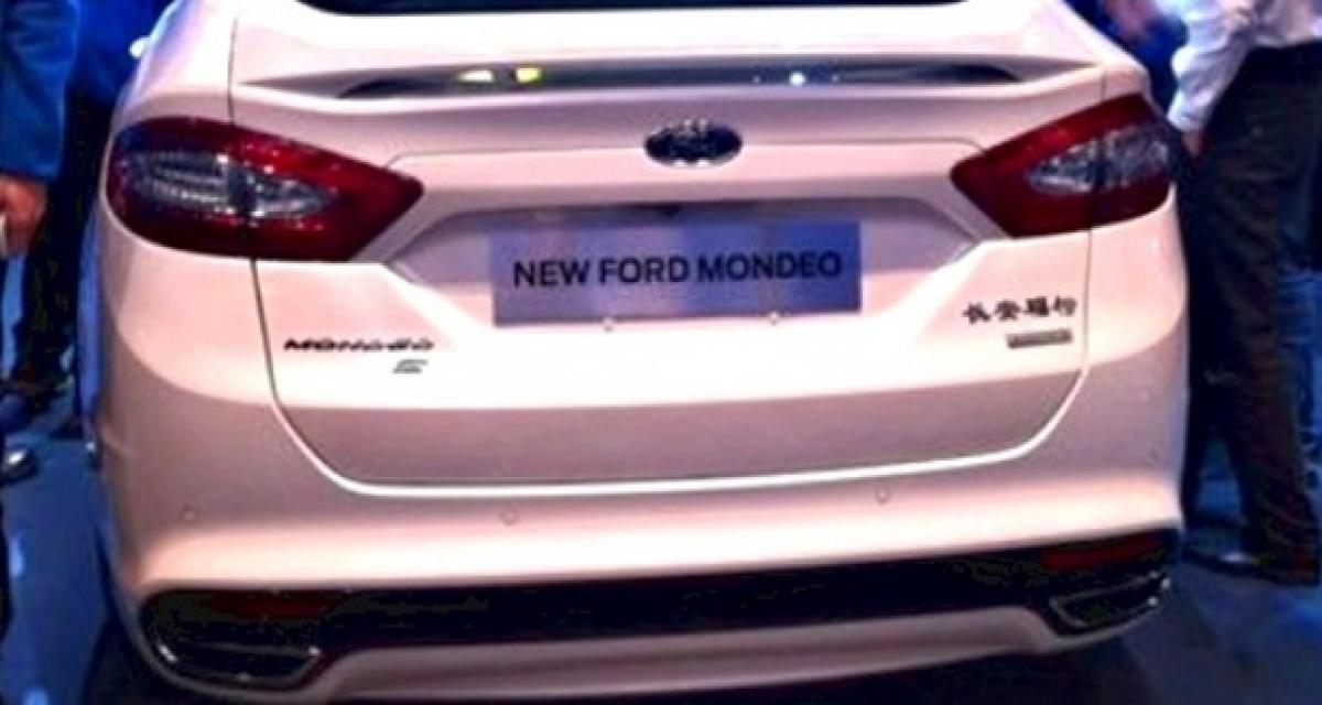 La Ford Mondeo est prête... En Chine