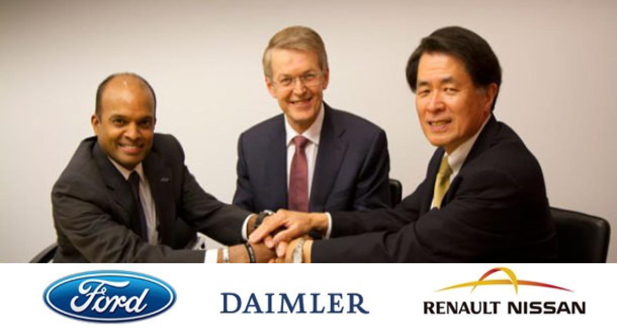 Pile à combustible: accord entre Renault/Nissan, Daimler et Ford