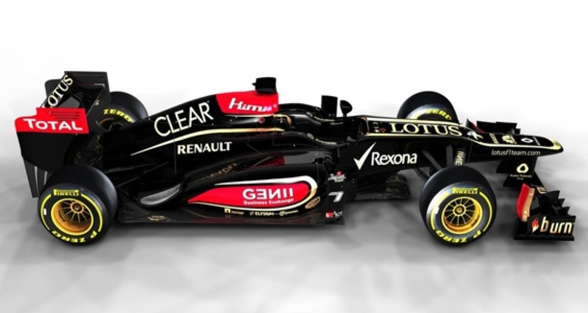 F1 2013 : La Lotus E21 inaugure le bal des lancements