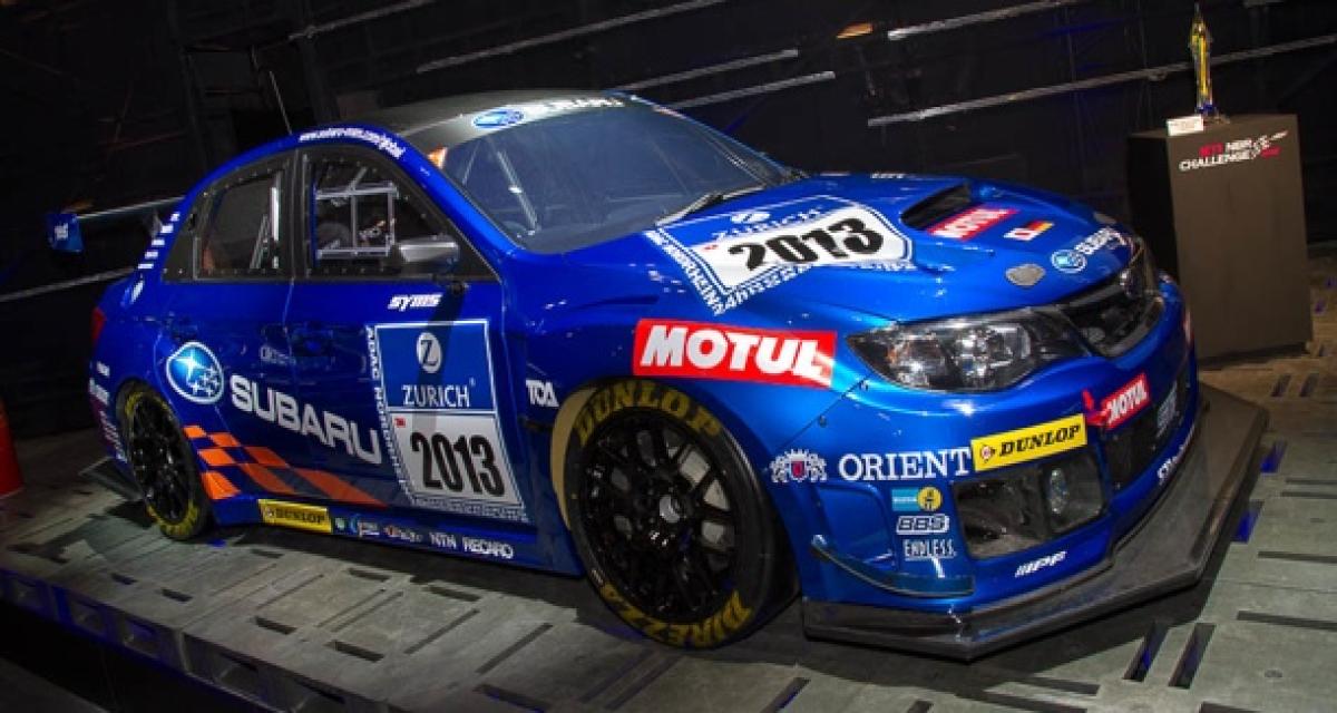 Subaru remet ça aux 24 heures du Nürburgring 2013