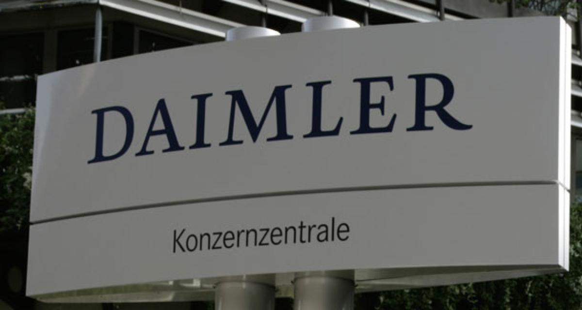 Restructuration en vue pour le partenariat entre Daimler et BAIC