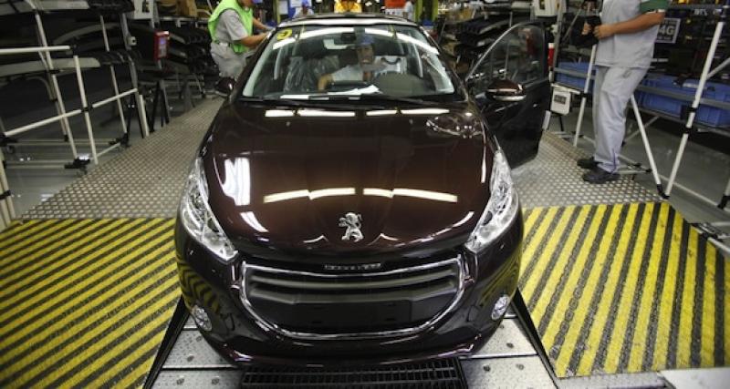  - Peugeot lance la production de la 208 au Brésil