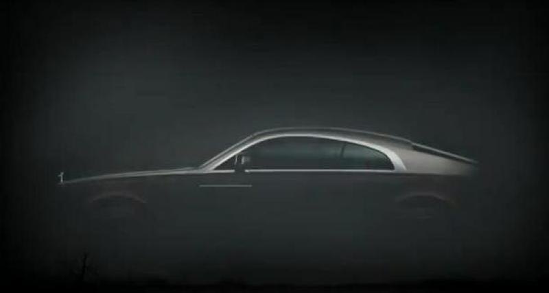  - Genève 2013 : nouveau teaser pour la Rolls-Royce Wraith