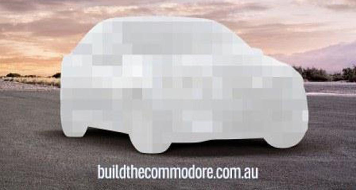 La Holden Commodore, façon puzzle