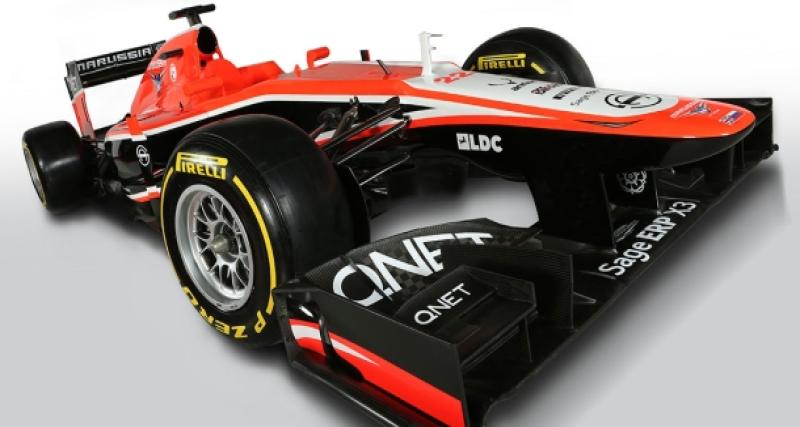  - F1 2013 : Marussia présente la MR02, enfin avec un Kers !