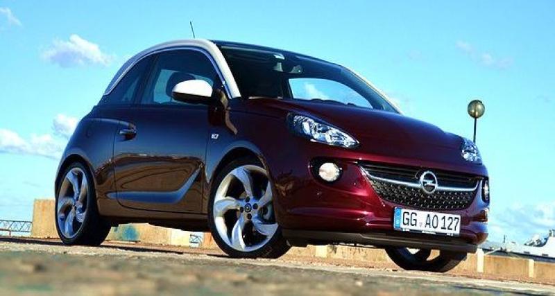  - Opel Adam : elle se découvrira(it) l'année prochaine
