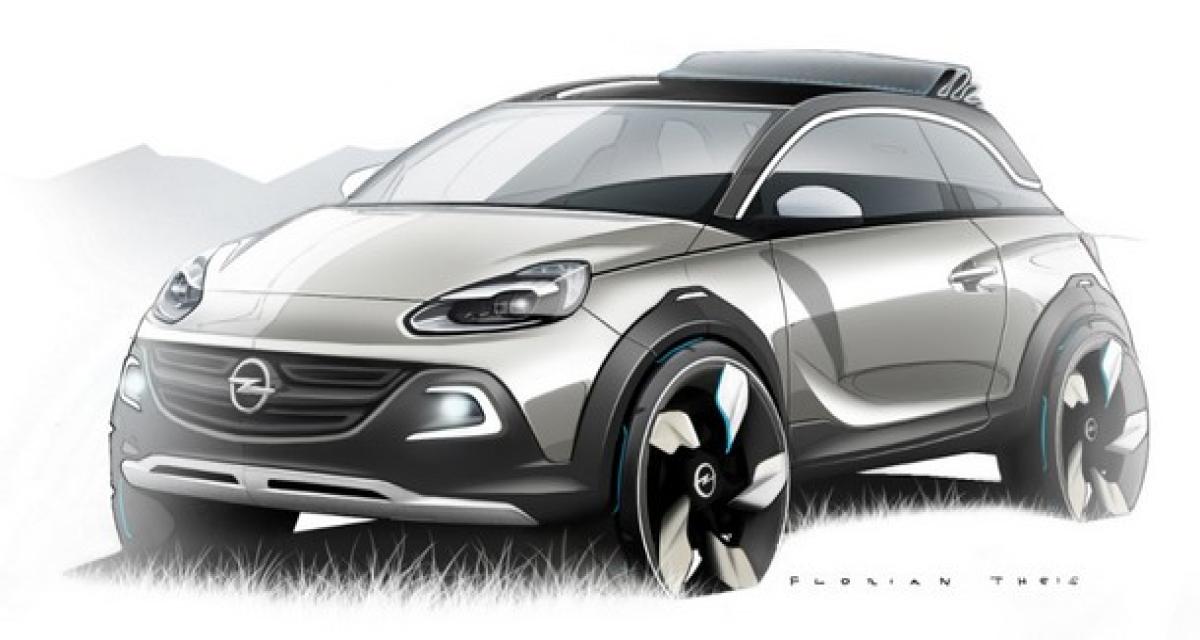 Genève 2013 : Opel Adam Rocks Concept