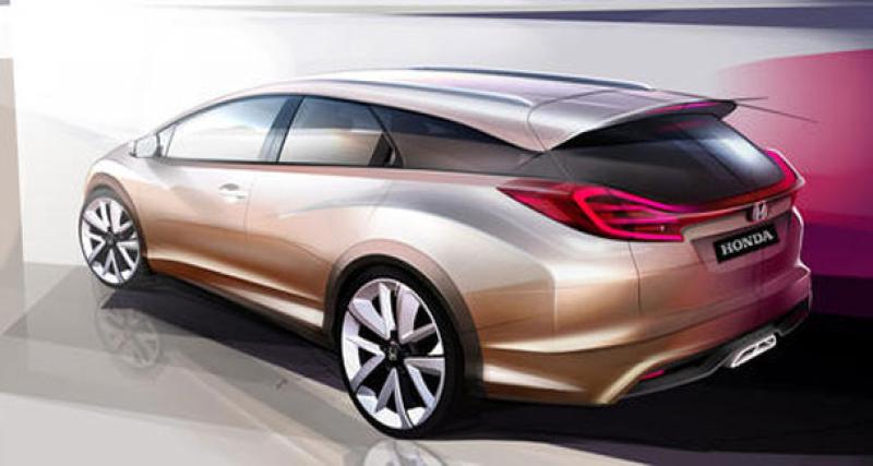  - Genève 2013 : Honda Civic Wagon Concept