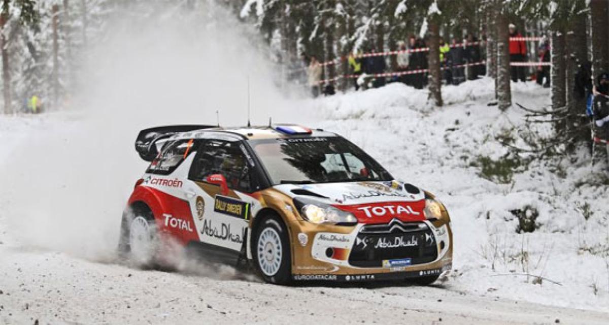 WRC – Suède : Loeb leader, Ogier placé 