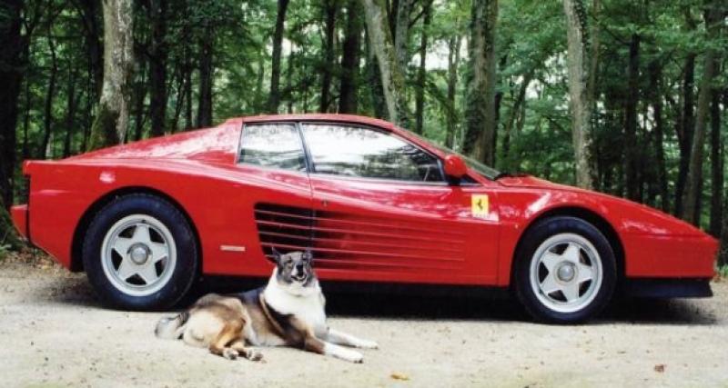 171 500 euros pour la Ferrari Testarossa d'Alain Delon