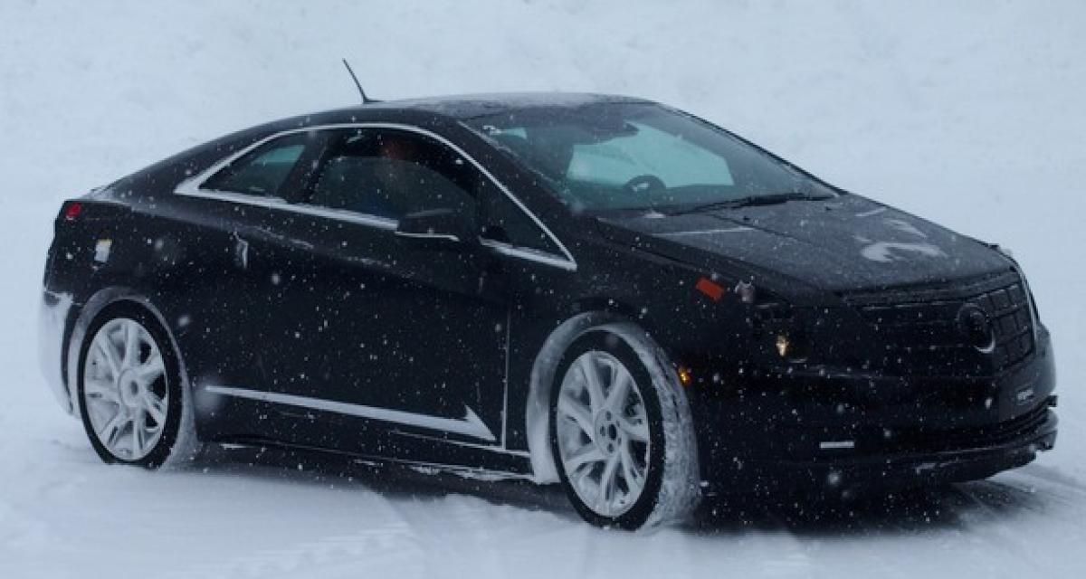 Cadillac ELR : elle parfait sa mise au point sous et sur la neige