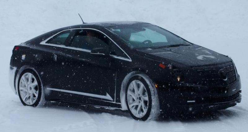  - Cadillac ELR : elle parfait sa mise au point sous et sur la neige