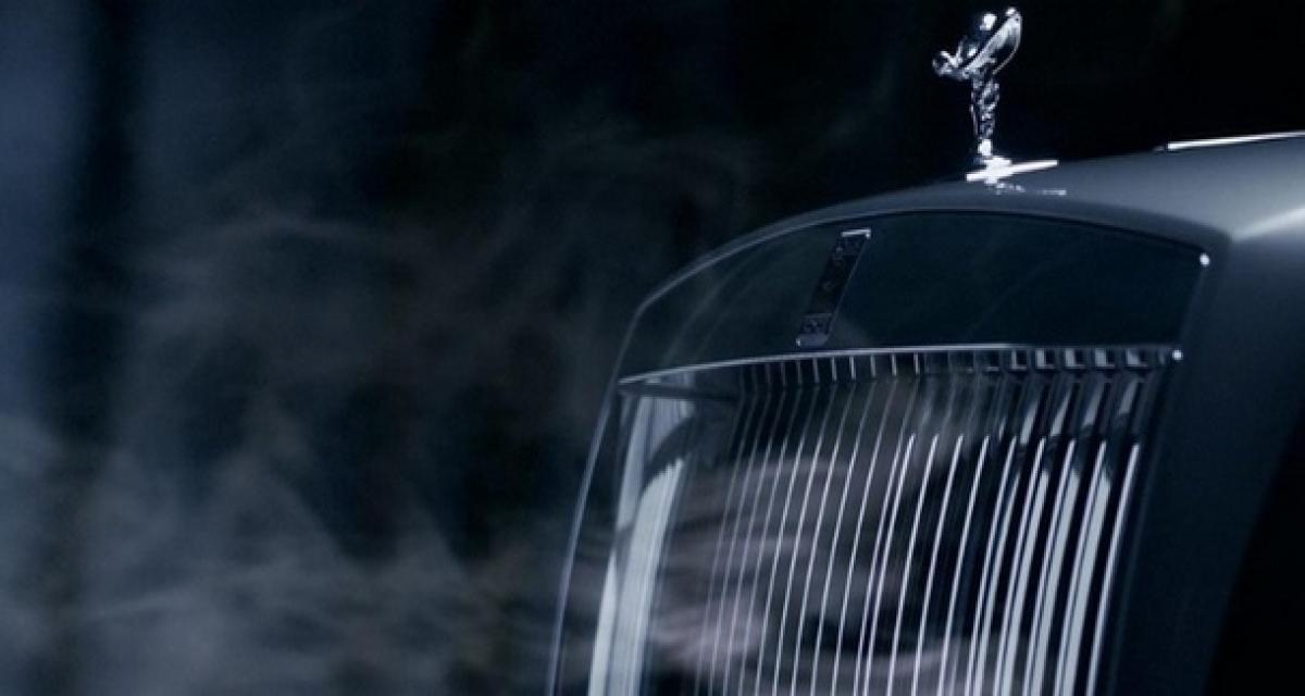 Genève 2013 : nouveau teaser pour la Rolls-Royce Wraith