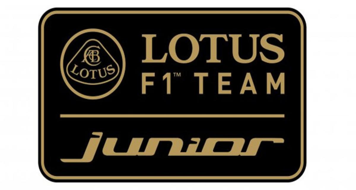 Deux Français avec le Lotus F1 Junior Team