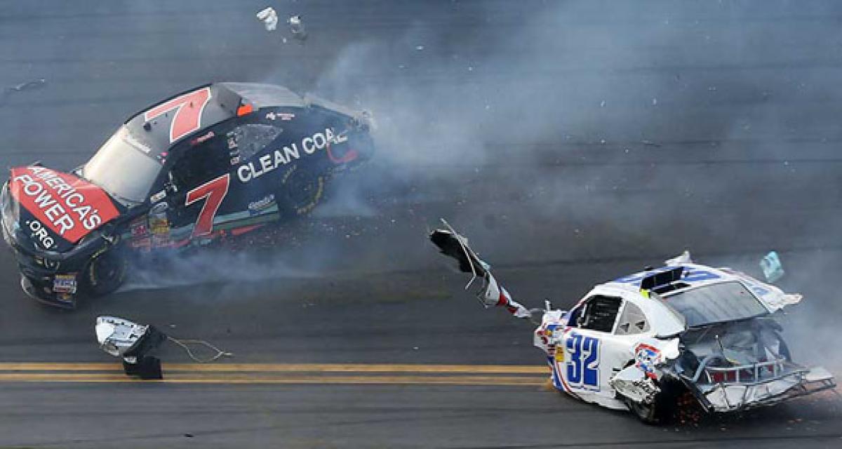 NASCAR Nationwide : Stewart victorieux à Daytona, des spectateurs blessés ! [Vidéo]