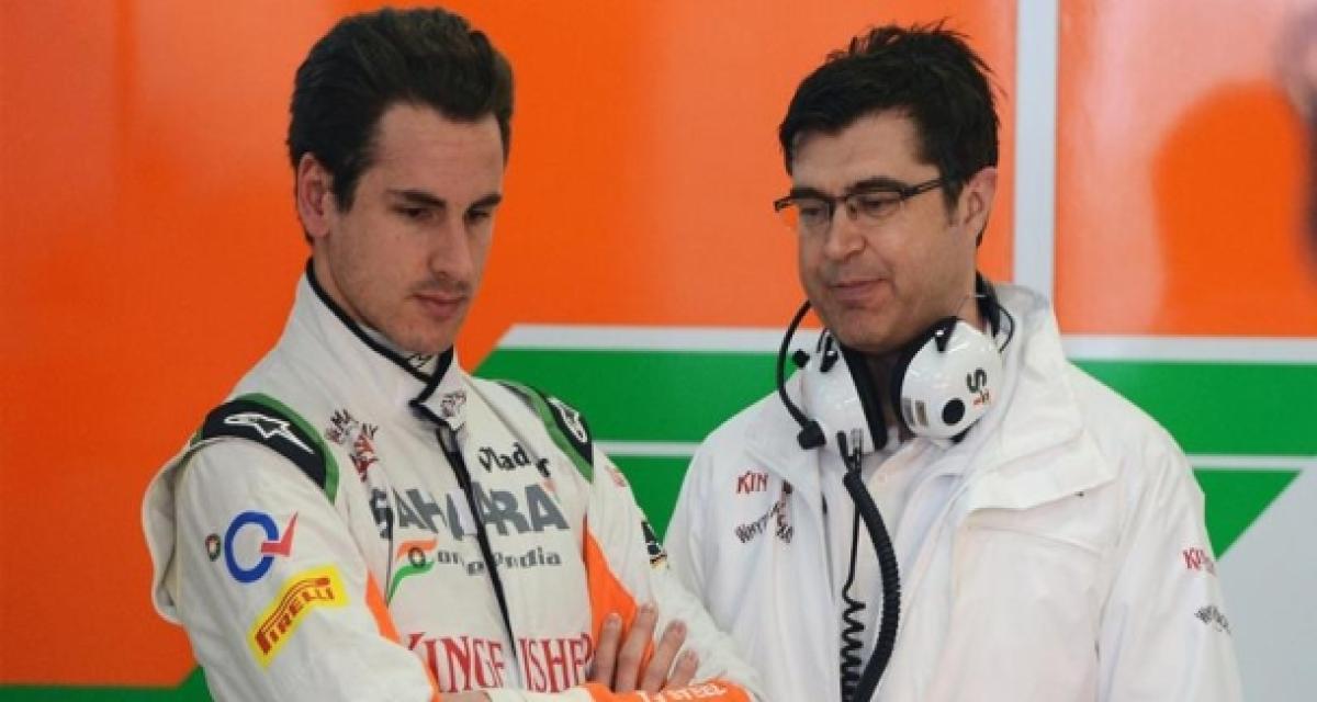 F1 2013 : Force India choisit Sutil et laisse Bianchi sur le bord de la piste