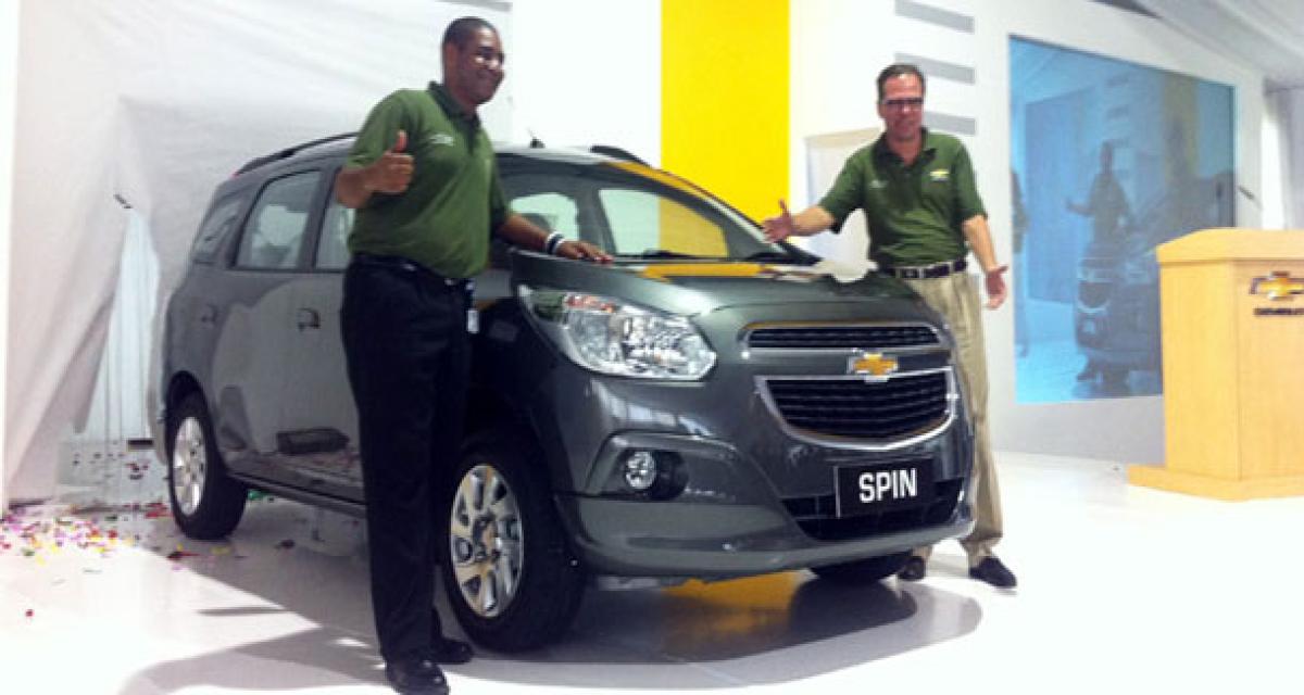 La Chevrolet Spin arrive en Indonésie